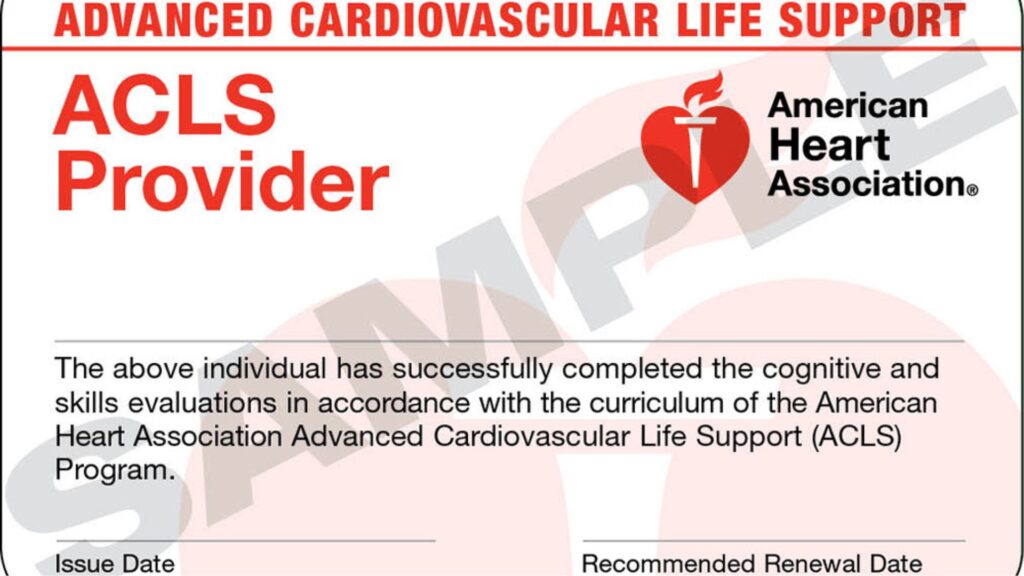 acls certification