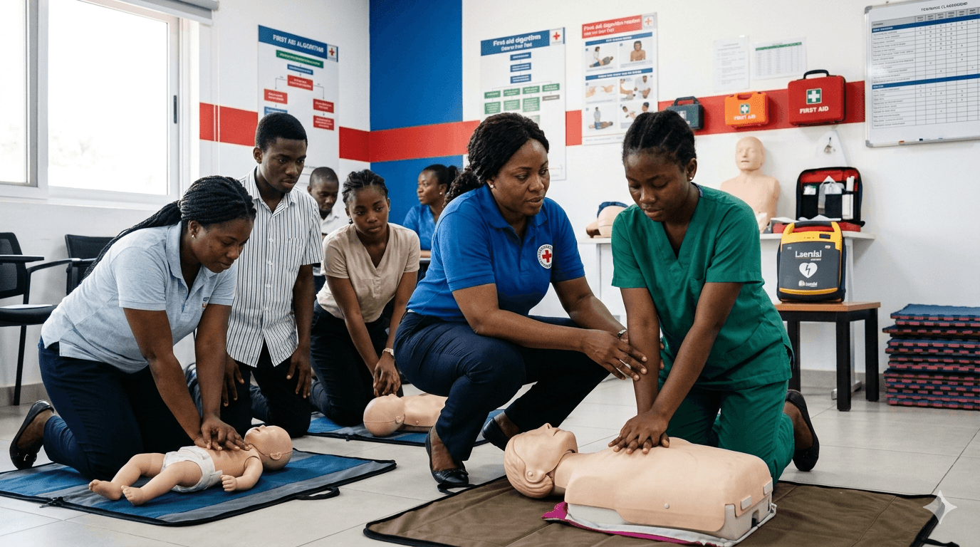 Adults And Pediatric First Aid CPR AED